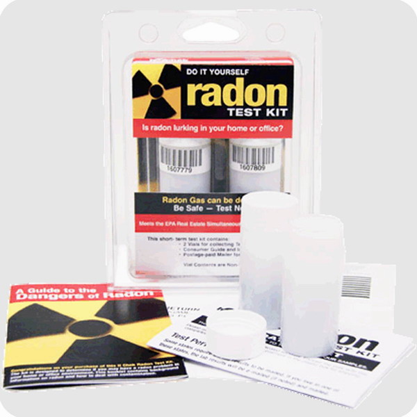 Комплект удалённого исследования Radon test kit